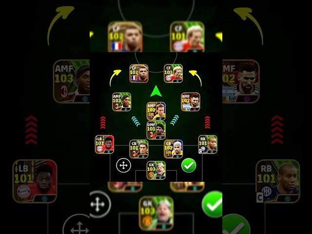 Secret Ultra Pro Max formation  #efootball2024 #efootball #pes #efootball2023 #shorts