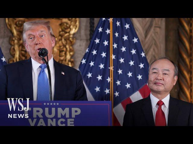 Trump and SoftBank CEO Unveil $100 Billion Investment in U.S. | WSJ News