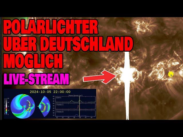 Polarlichter über Deutschland möglich - Live