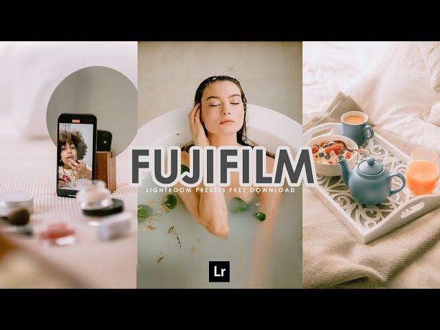 Fujifilm - Lightroom Presets Free Download - Fujifilm Inspired Filter - Mobile Lightroom Tutorial