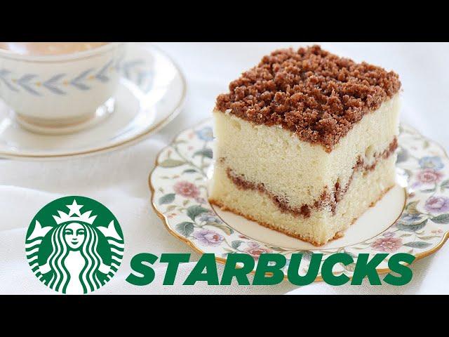 Starbucks Bestseller! Coffee Cake Recipe