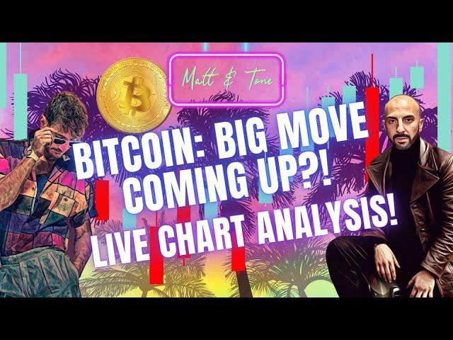 BITCOIN: BIG MOVE COMING UP?!-LIVE CHART ANALYSIS!