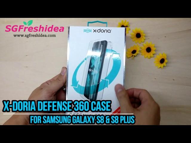 Samsung S8 and S8 Plus x-doria Defense 360 Case