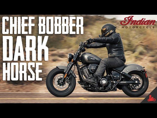 2022 Indian Chief Bobber Dark Horse TEST RIDE!