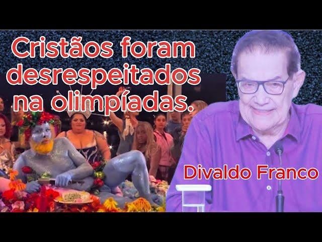  DIVALDO FRANCO - CRISTÃOS FORAM  OFENDIDOS   NA OLIMPÍADAS. #espiritismo TE INSCREVA NO CANAL.