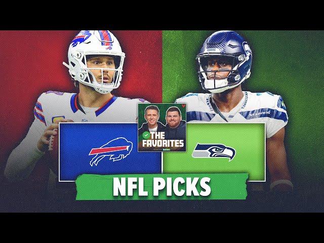 Buffalo Bills vs Seattle Seahawks BEST BETS! NFL Picks & Predictions | The Favorites Podcast