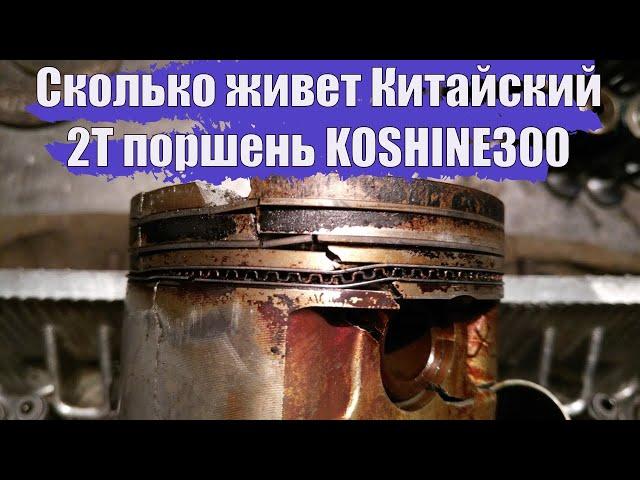 Сколько ходит китайские 2т поршень. Какие бывают поршни на кошайн