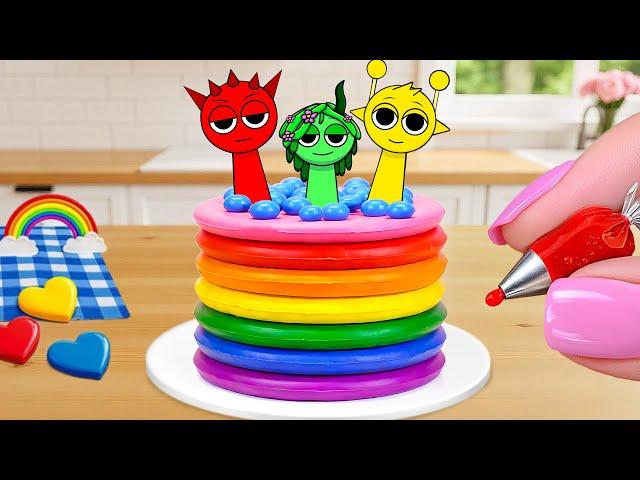 So Yummy Rainbow Chocolate Cake Decorating Tutorials  Best Satisfying Cake Decorating Recipes