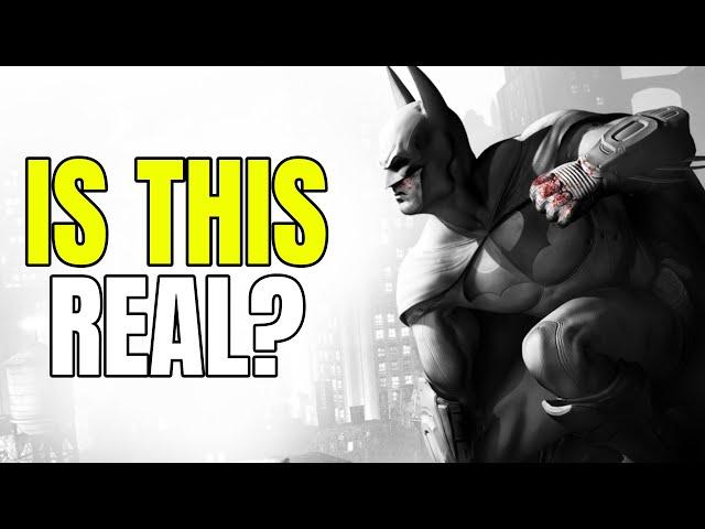 Let's Discuss This Pretty Massive Rocksteady Batman Rumor