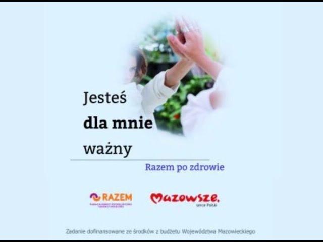 Webinar "Jak dbać o swój dobrostan psychiczny"