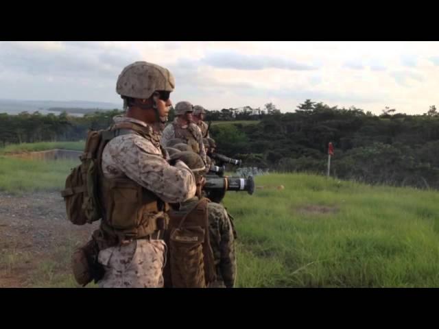 U.S. Marines shooting AT-4 