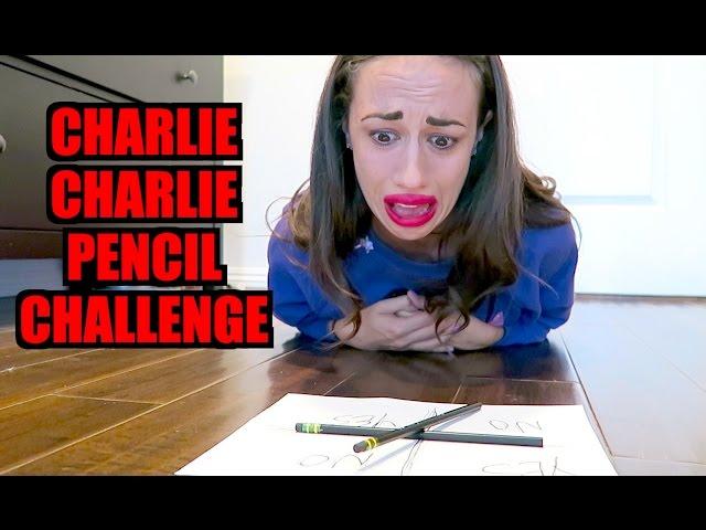 CHARLIE CHARLIE PENCIL CHALLENGE