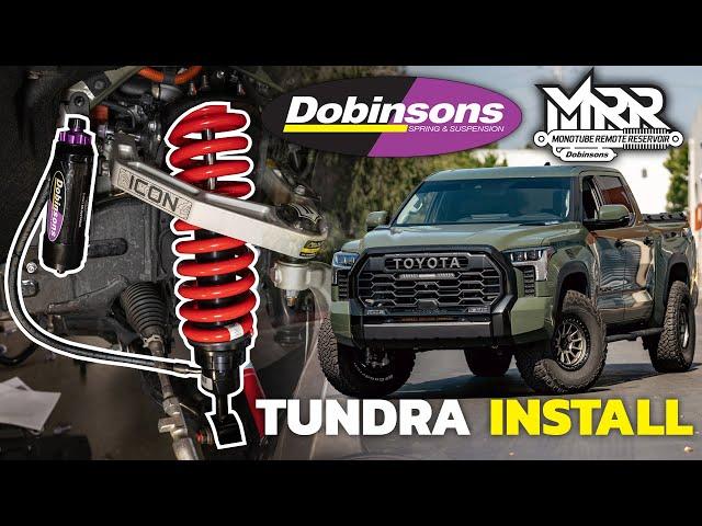 Level Up the Travel! It's @DobinsonsSuspension MRR Install Day for the 2022 Tundra (Step by Step)