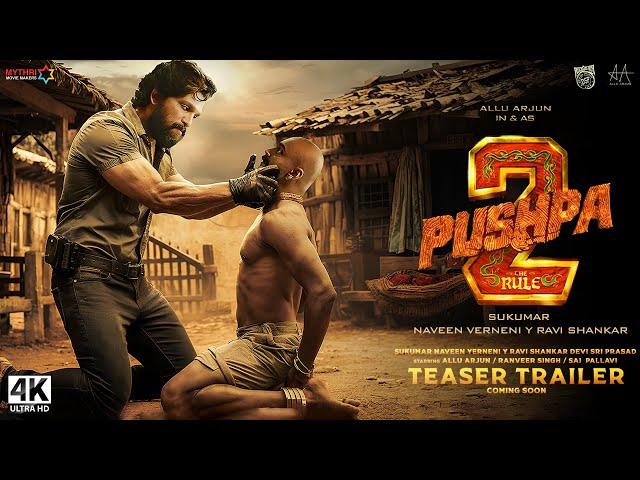 Pushpa 2 - The Rule : Hindi Trailer (2024) | Allu Arjun, Rashmika, Fahadh | Sukumar | DSP