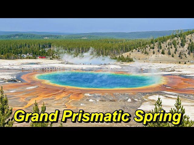 Yellowstone National Park: Grand Prismatic Spring