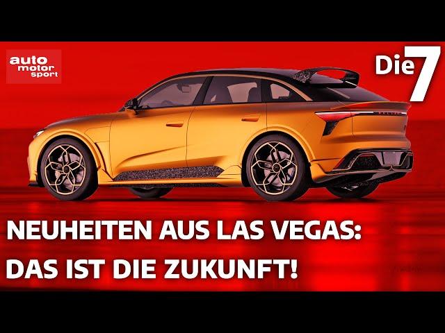 Neuheiten aus Las Vegas: Das ist die Zukunft! | auto motor und sport