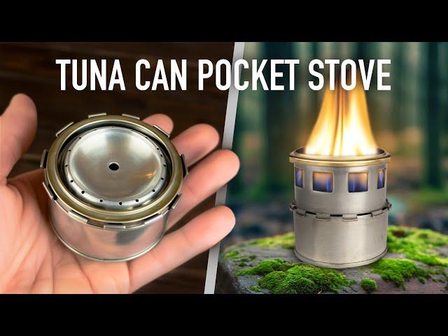 How To Make The Ultimate Tuna Can Pocket Stove for Camping and Survival