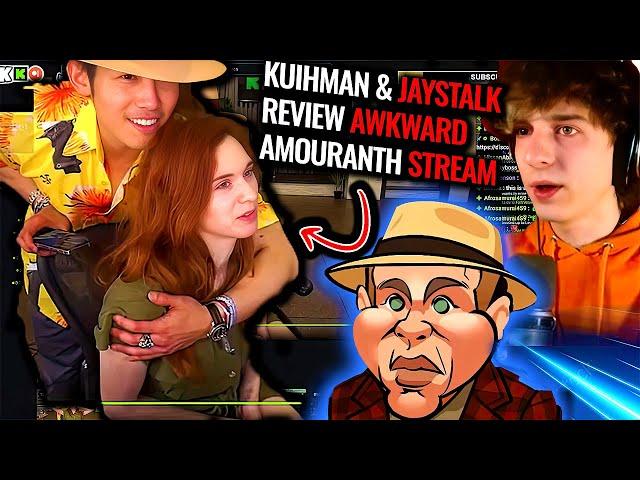 WEIRD Amouranth Post-Crashout stream FREAKS OUT Jaystalk and Kuihman