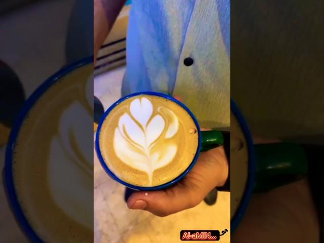 Coffee Art Tutorial....  WinG  TuLip  Art....