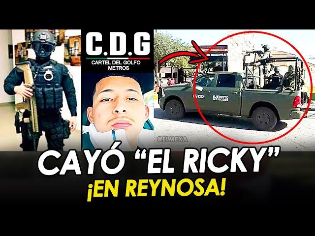 ¡¡BOMBAZO!! CAPTURAN a "EL RICKY" JEFE de PLAZA de LOS METROS del CDG, en REYNOSA.