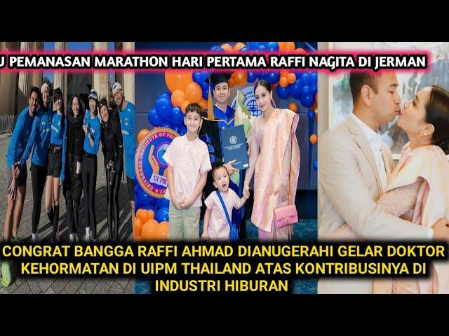 BIKIN BANGGA BANGET RAFFI AHMAD RAIH GELAR DOKTOR KEHORMATAN DI THAILAND