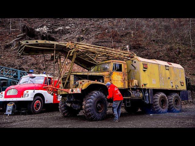 Start After 20 Years - KRAZ 255B 6x6 + Test Drive