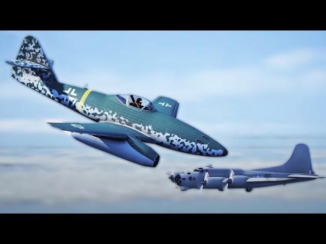 When Me-262s Battled Mustangs Over Germany