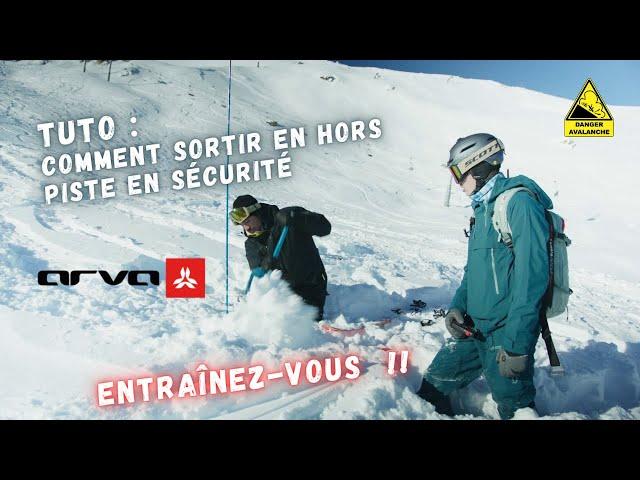 TUTO comment sortir en hors piste en sécurité - Les bases / MINITEL & SCOPE