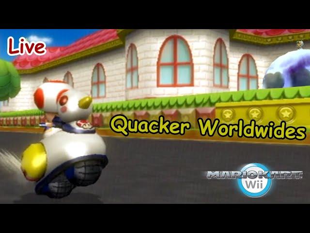 Mario Kart Wii online races w/quacker (12.5)