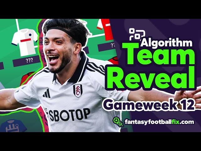  AI FPL BEST TEAM REVEAL & Top Captain Picks | Fantasy Premier League 24/25 Tips — GAMEWEEK 12