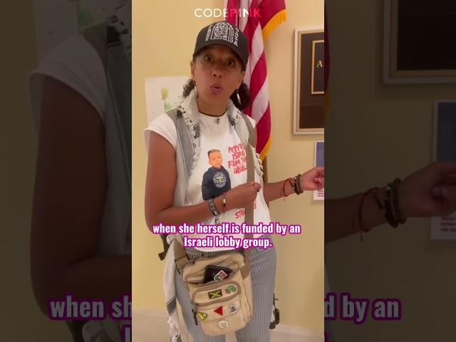 Rep. Luna wants to BAN CODEPINK from Congress.