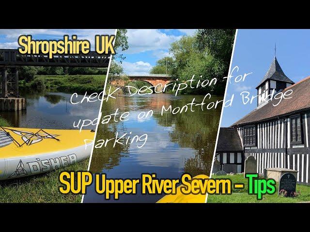 SUP Locations UK - Crew Green & Montford Bridge - Shropshire - Plus bonus Rogue Cows