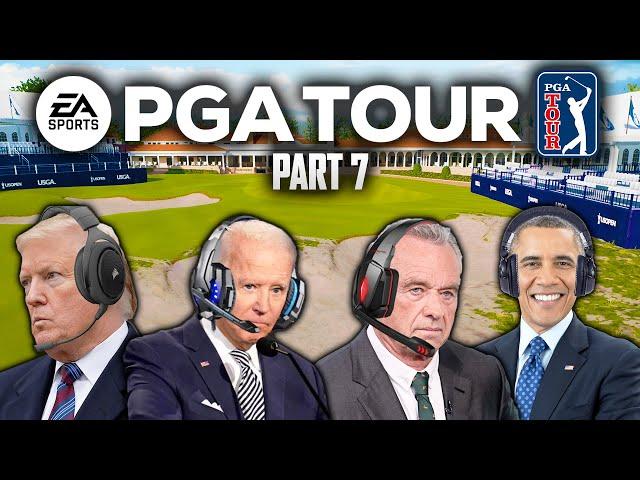 US Presidents Play EA Sports PGA Tour (Part 7)