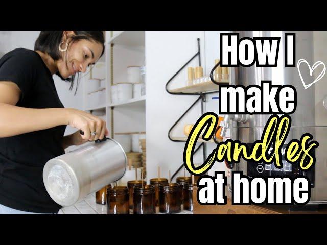 How to make candles at home | Candle Making for Beginners