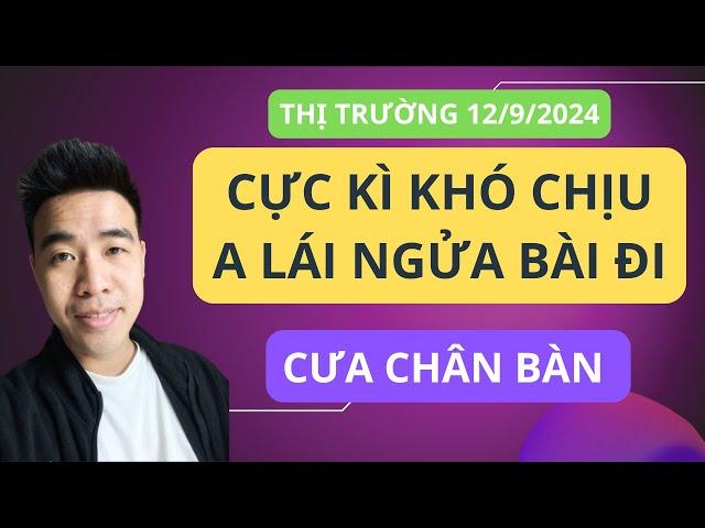 Chứng khoán hôm nay | Nhận định thị trường : Cảm giác rất là khó chịu, như bão sắp tới.