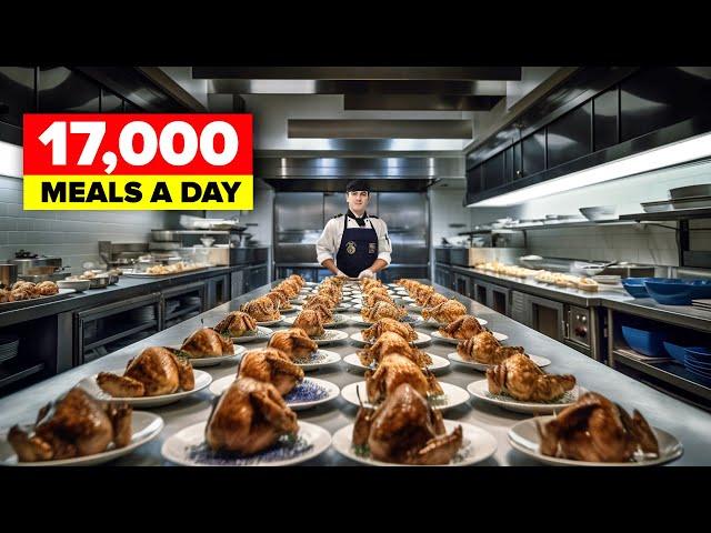 How Aircraft Carriers Prepare 17,000 Meals a Day