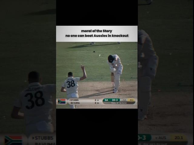 Aussies in under pressure 