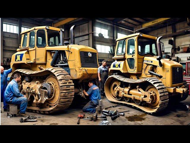 How To Caterpillar D8k Bulldozer Tube FinalDrive Repairing Complete Process