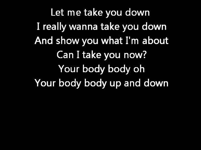 Chris Brown - Take you down  (Lyrics on screen) karaoke Exclusive