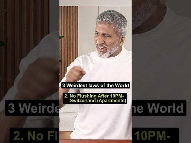 3 Weirdest laws of the World | Anurag Aggarwal