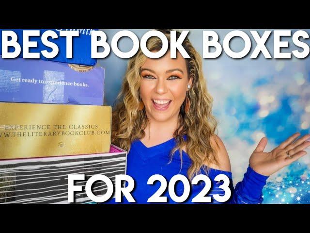 BEST BOOK SUBSCRIPTION BOXES 2023 + COUPON CODES | 5 SUBSCRIPTION BOXES!