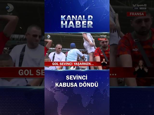 Gol Sevinci Yaşarken, Ölümden Döndü!