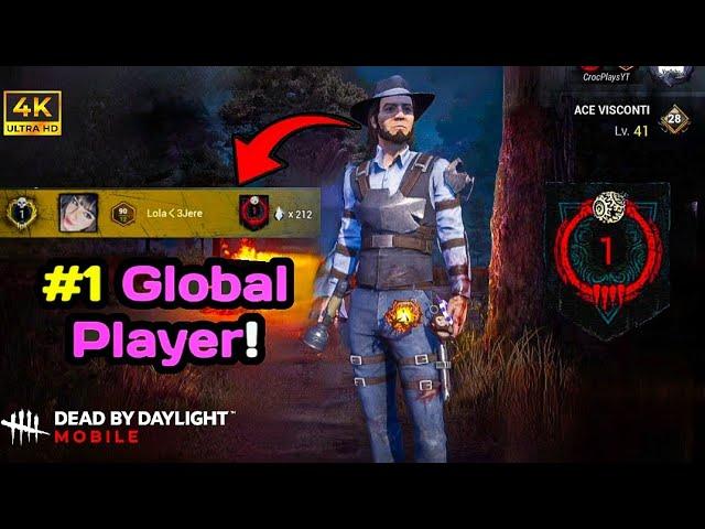 Playing Survivor With #1 Global Player! | Dbd Mobile