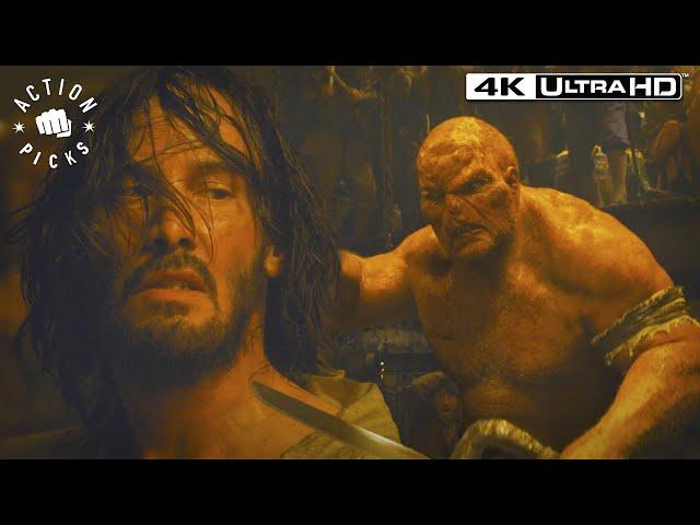 Keanu Reeves Fights Giant Ugly Monster | 47 Ronin 4k HDR