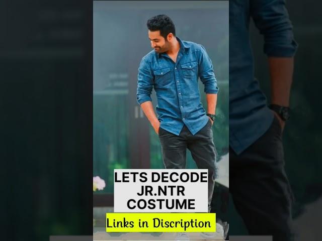 Jr NTR Outfit Recreate | Deals and offerz | #Dealsandofferz #Deals_offerz #Deals