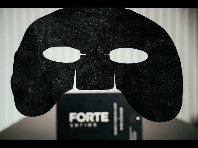 Forte Series NEW Bamboo Charcoal Mask l How to get better skin!