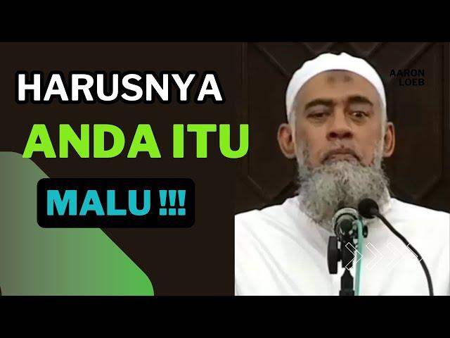 Ust Yazid ! Harusnya Anda Itu Malu #salafi #dakwah #manhajsalaf #nasihat #aswaja #quotes #islam