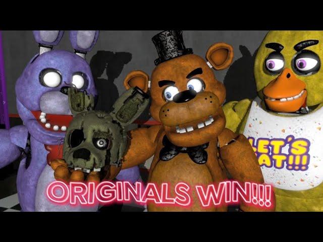 [FNAF] THE ORIGINALS BEAT UP SPRINGTRAP