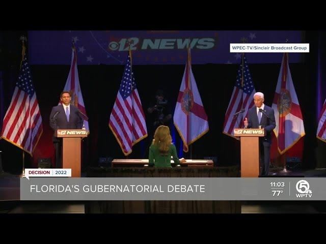 DeSantis calls Crist 'worn-out, old donkey' during debate