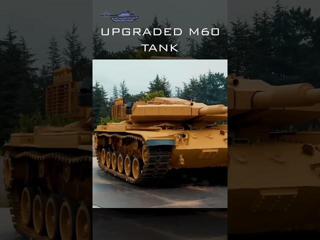 NEW M60 TANK TURRET WITH MODULAR ARMOR